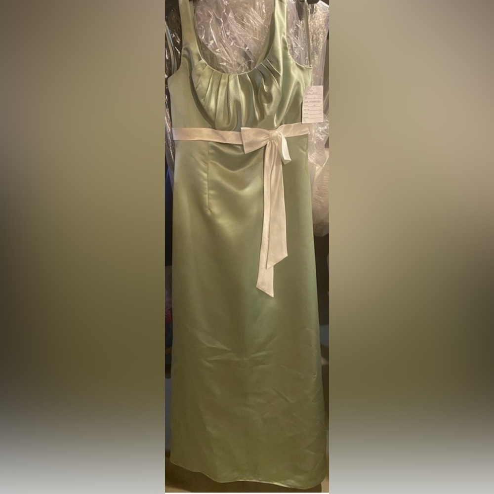Private label satin gown size 12